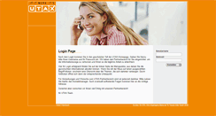 Desktop Screenshot of partner.utax.de