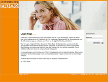 Tablet Screenshot of partner.utax.de